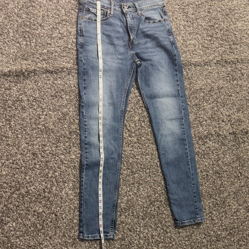 Levi's Men's Slim Jeans in Deep Blue - Picture 7 of 9